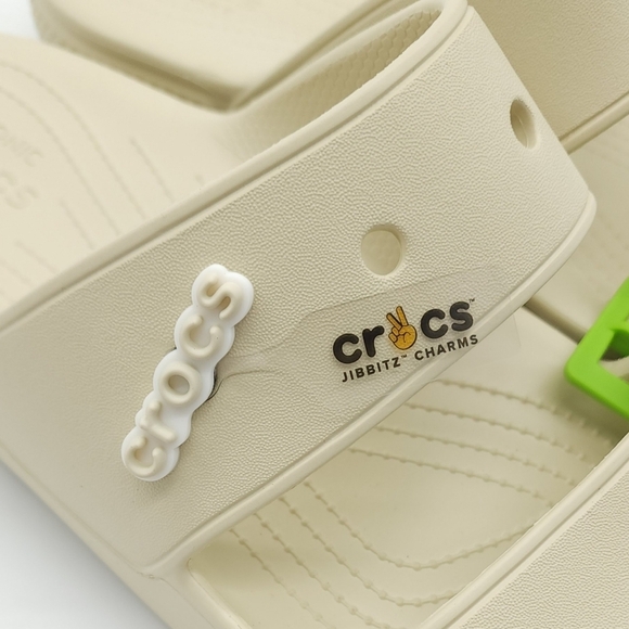 Crocs Classic Mens Slip-on Two Strap Jibbitz Charm Sandals Size 13
